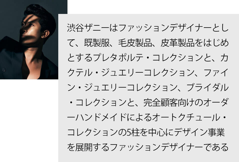 渋谷ザニーはファッションデザイナー